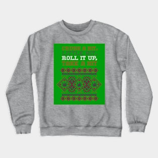 Crush A Bit Holiday Dark Crewneck Sweatshirt